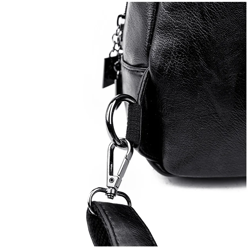 Fashion Women Backpack High Quality Youth Leather Backpacks for Teenage Girls Female School Shoulder Bag Bagpack Mochila