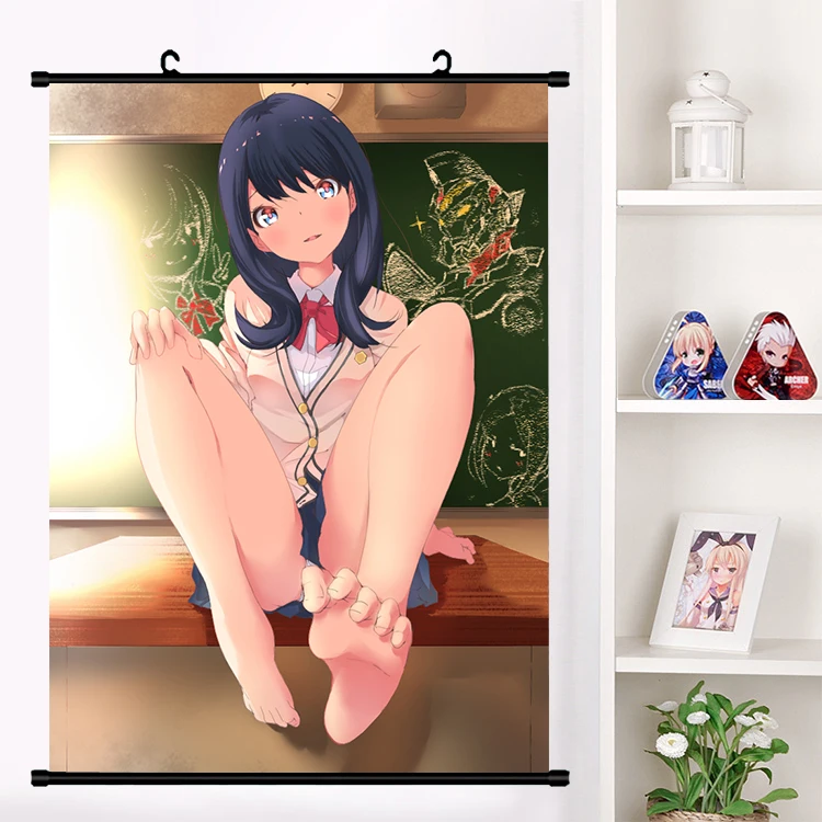 Японское аниме Seishun Buta Yarou серия Sakurajima Mai Косплей настенный свиток Фреска плакат настенный висячий плакат отаку домашний декор сбор