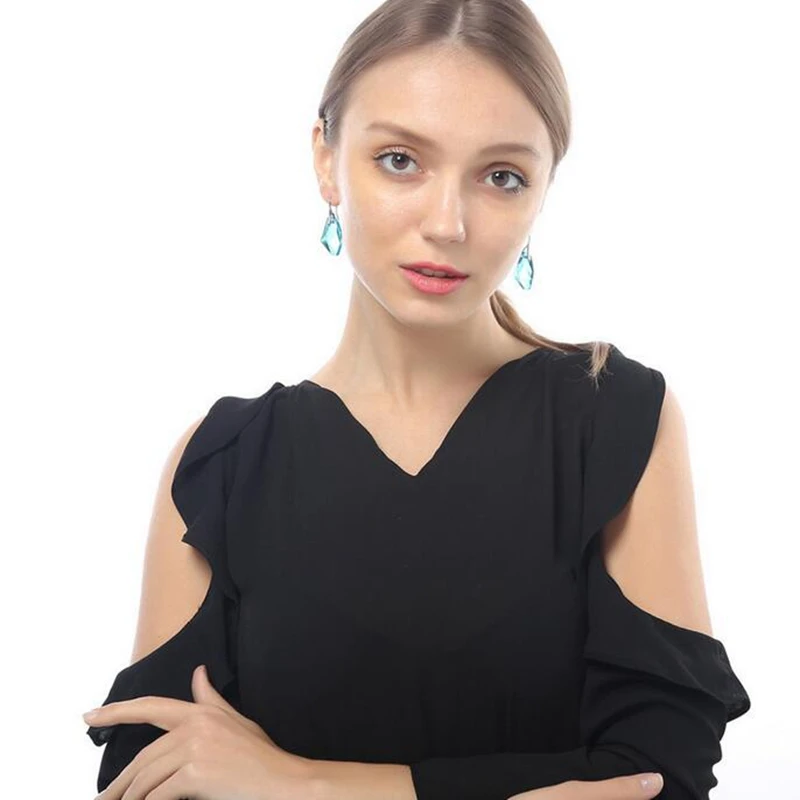 OMHXZJ оптовая продажа Австрия AAA Циркон Кристалл серебро 18KT Платина женские