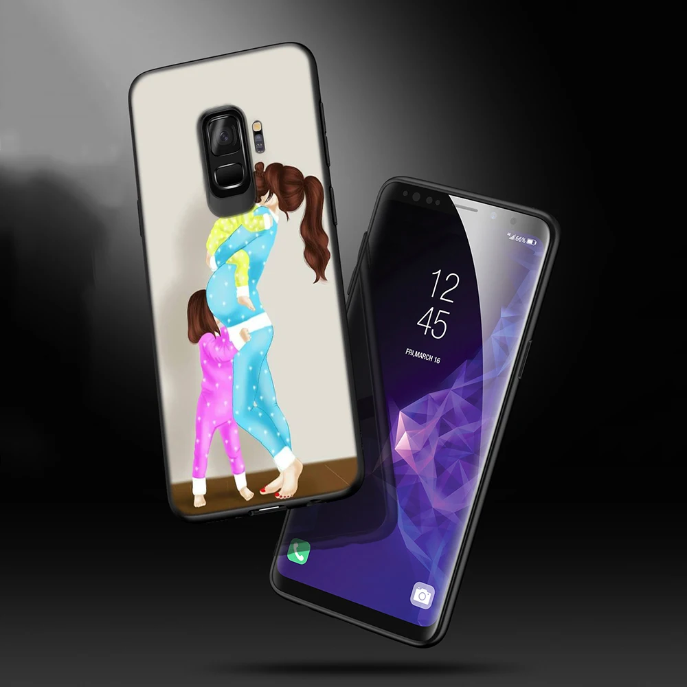 Мягкий ТПУ чехол для телефона Lavaza Super mama girly Girl Queen Samsung Galaxy A10 A30 A40 A50 A70 M10 M20 M30