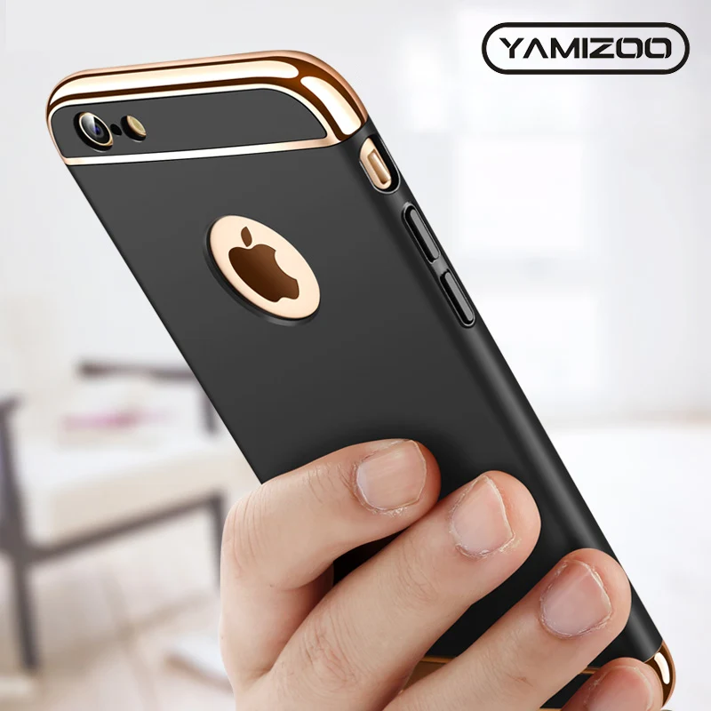 YAMIZOO 5 5s Case For iPhone 6 6s 7 Luxury Hard Full Coverage Phone Cases On 8 x Cover Plus se |