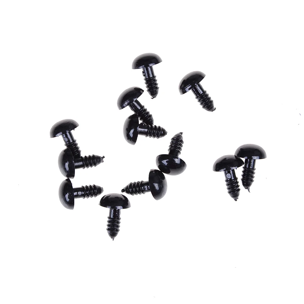 

100Pcs/Set 6/8/10/12mm Plastic Safety Eye For Bear Doll Animal Puppet Toy