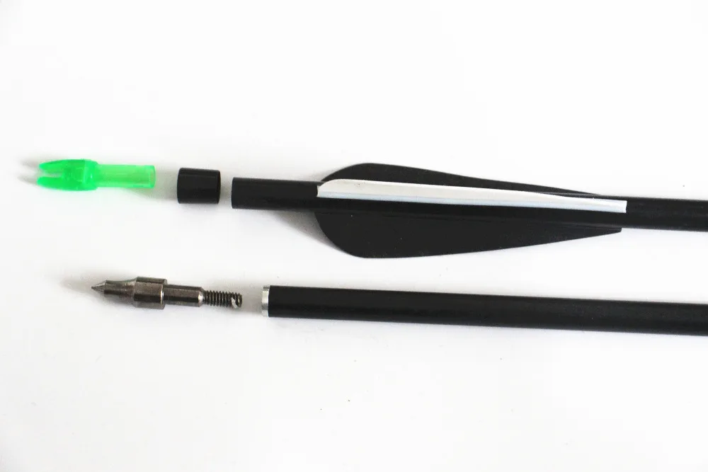 12PK Foam Broadhead + 33 &quotДлинные стрелы из стекловолокна для рекурсивных/составных луков