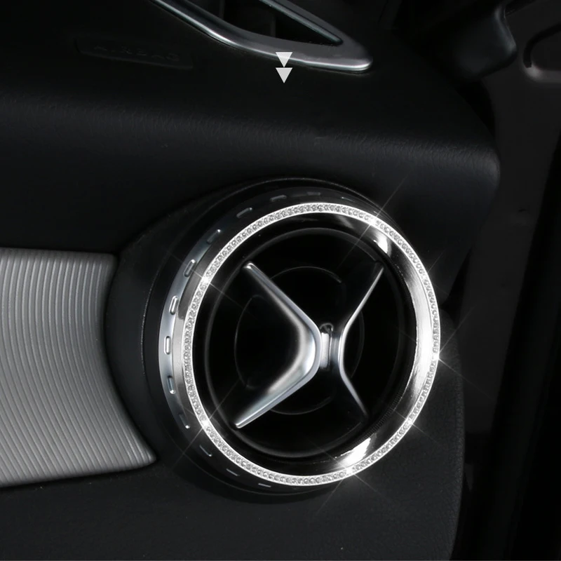 5 шт. автомобильный Стайлинг для Mercedes Benz A Class B / GLA/CLA воздушная наклейка на