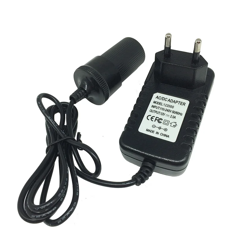 Buendeer Mini 2A 110/220V от переменного тока до постоянного 12V 24W автомобильный сигаретный