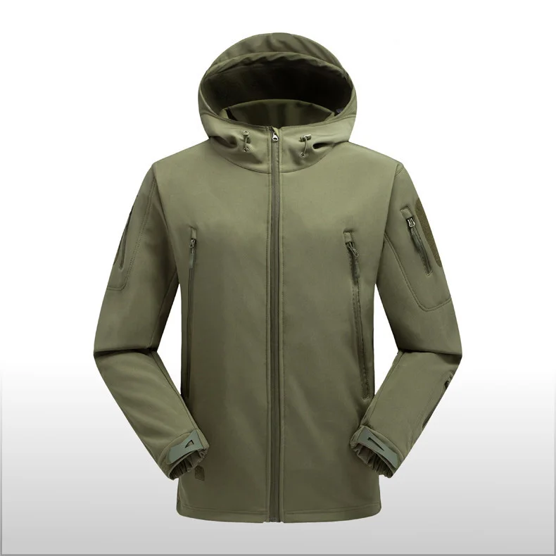 Новая куртка TAD Sharkskin, камуфляжная Военная Тактическая флисовая куртка для мужчин и женщин, армейские куртки и штаны, верхняя одежда