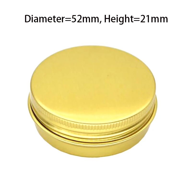30g gold Лот из 100 шт 30 мл алюминиевых банок для бальзама для губ 30 г косметический контейнер черные банки красные 30 г Вращающиеся верхние алюминиевые банки - Цвет: 30g gold