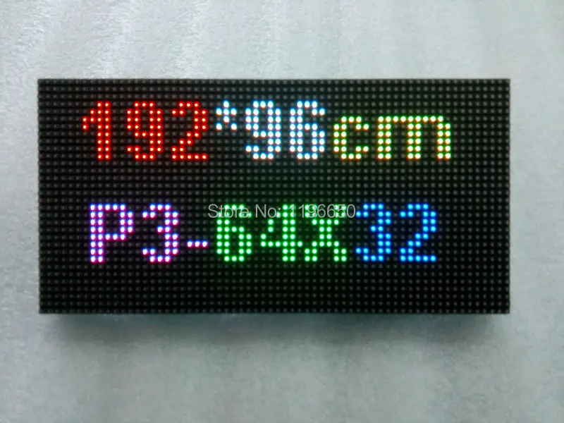 Oscarled indoor full color led module P3 192x96mm SMD2121 high resolution | Электроника