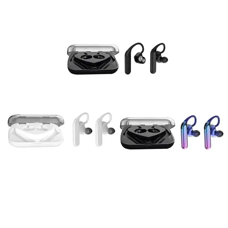 X6 TWS Bluetooth наушники с двойной подвижной катушкой IPX7 водонепроницаемый Заушник с микрофоном Стерео Auricula для xiaomi/Apple/Android Earpods
