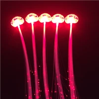 new arrival 36pcs red flash led hair braid light clip hairpin decoration for party christmas supplies headdress accessory new