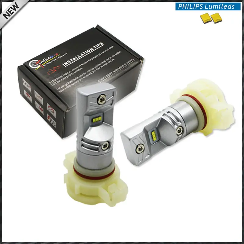 Светодиодный фонарь iJDM 6000K White 5202 H16 PSX24W для противотуманных фар или дневных