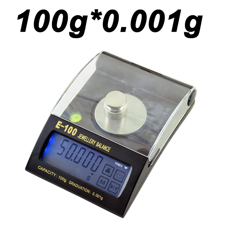 Высокоточный 100g 0 001g Портативный электронный цифровой для бриллиантов шкала