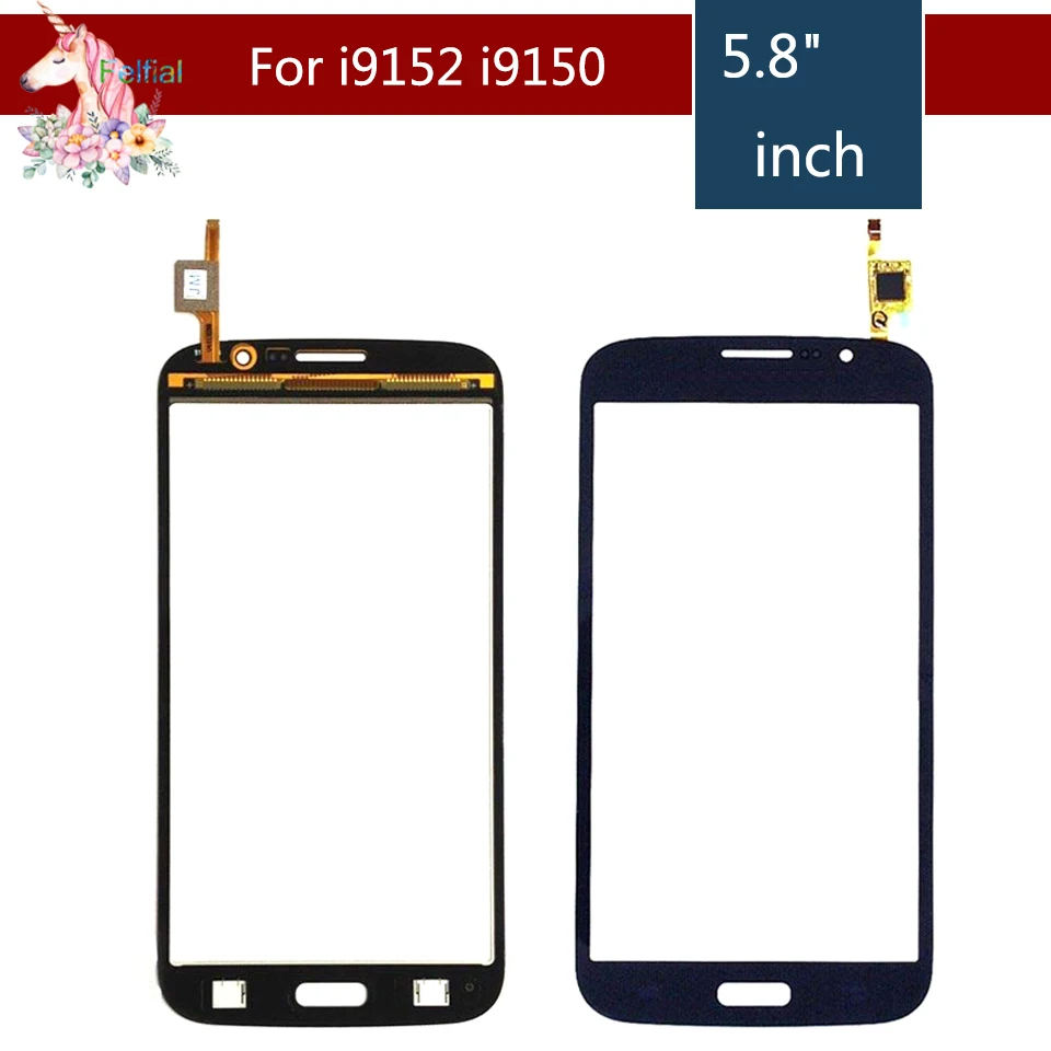 Для Samsung Galaxy Mega i9150 i9152 GT сенсорный экран дигитайзер стекло передней сенсорной