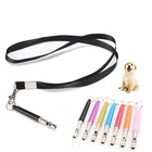 Свисток для собак от лая Jinzhao, тренировочный ультразвуковой инструмент с регулируемым шагом для обучения собак, черный цвет, с бесплатным шнурком