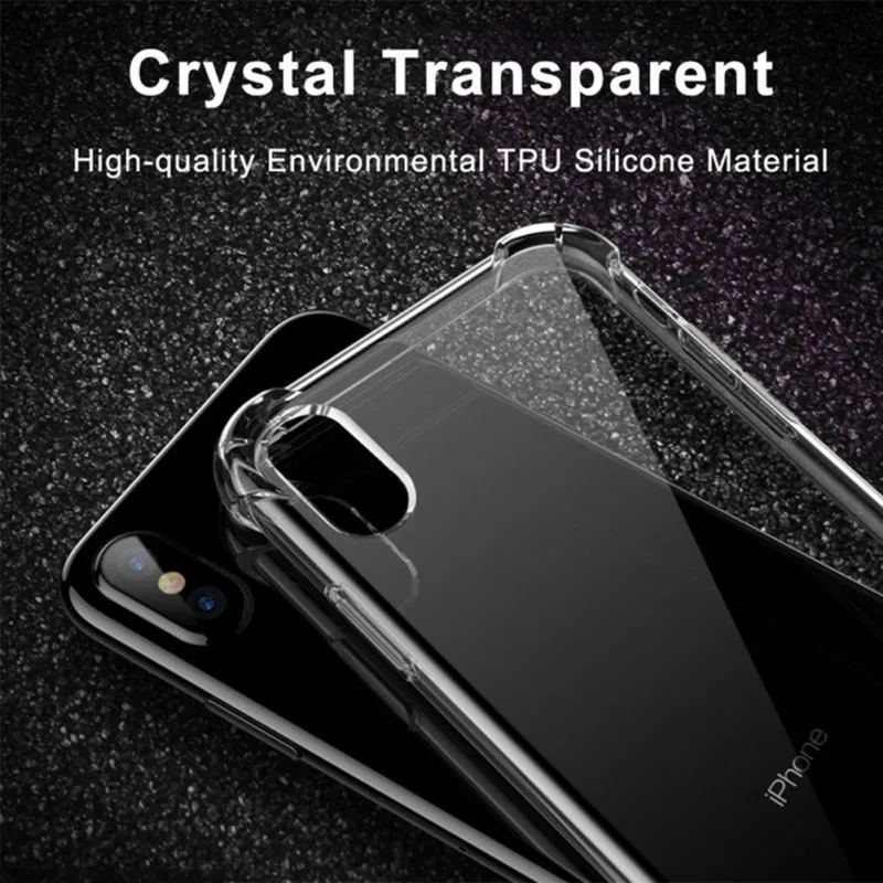 Ультратонкий чехол для Xiaomi mi 9 SE 8 Lite Pocophone F1 A1 A2 Max x 3 Red Note 7 Pro 5 6 прозрачный
