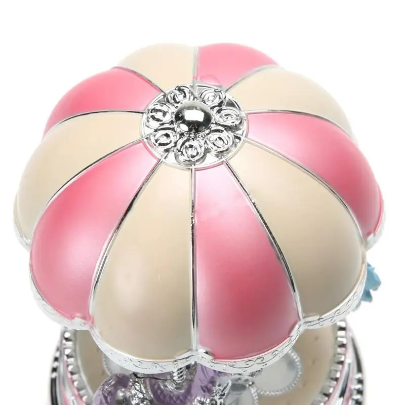 Caro use l Music Box светодиодный светильник Merry Go Round для детей, девочек, подарок на день рождения, Рождество, детская игрушка для праздника, свадебной вечеринки, украшения
