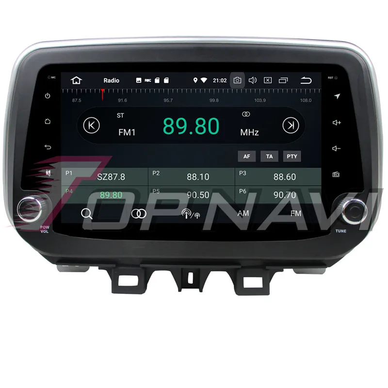 Автомобильный мультимедийный плеер Topnavi Android 8 0 стерео GPS навигация 2 Din без DVD для