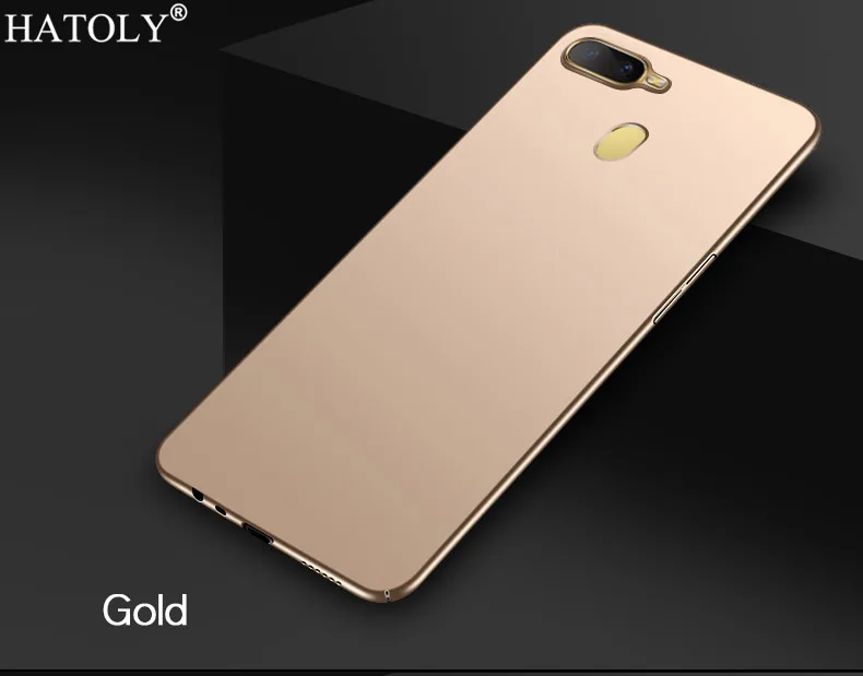 Чехол OPPO A7 чехол ультра тонкий корпус из поликарбоната бампер защитная твердая