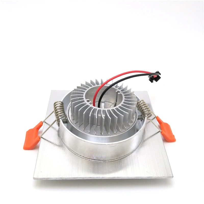 10 шт./лот 3 Вт/6 Вт квадратный затемнения downlight привело драйвер для дома Освещение