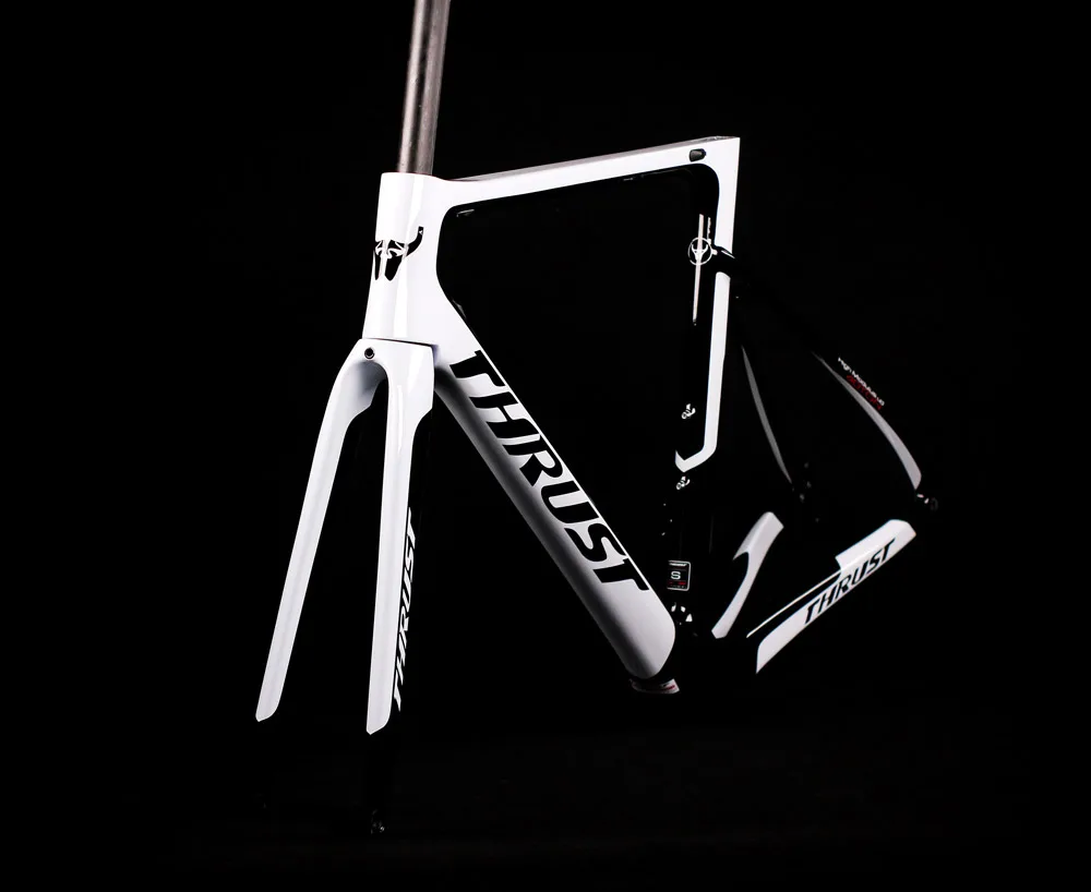 Упорный дисковый дорожный велосипед и V тормоз углеродный полный велосипедный