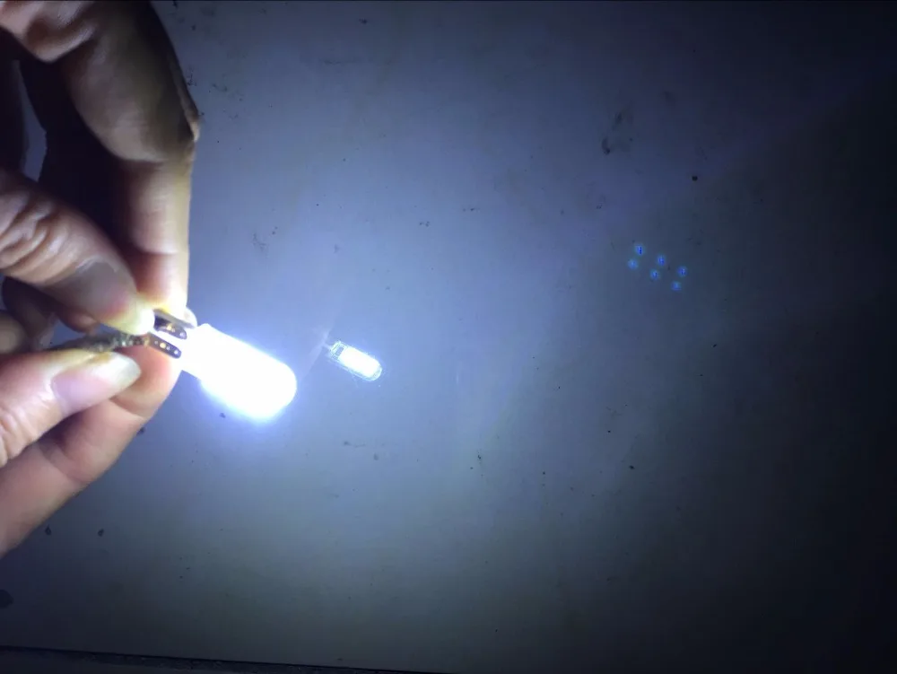 Автомобильный T10 W5W 2835 12SMD Canbus безошибочный габаритный боковой маркер