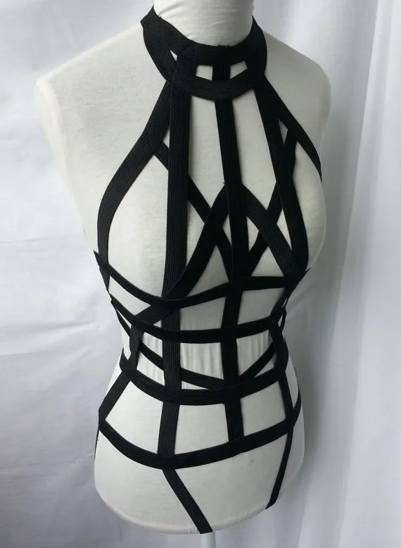 New Fashion Female Gothic Angel set soft elastic bust bra female bound angel |