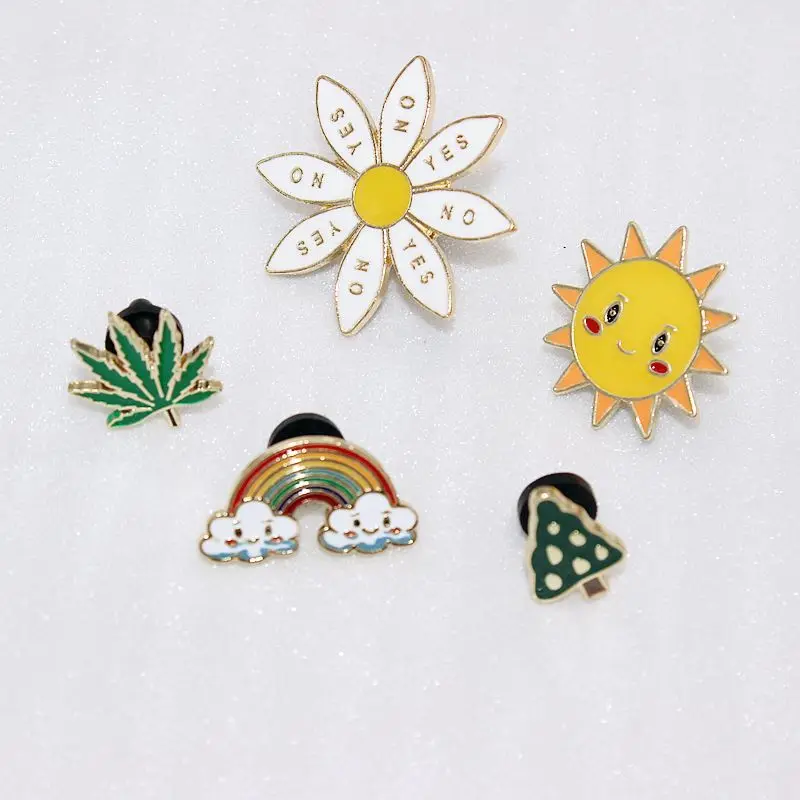 10 видов стилей эмали штырь красочная картонная набор заколок для знак Броши