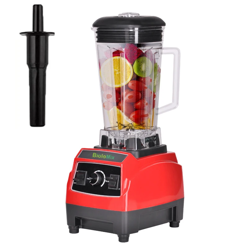 3HP 2200 Вт BPA бесплатно 2L Сверхмощный коммерческий блендер миксер соковыжималка
