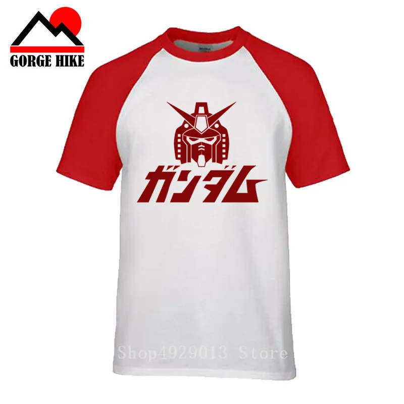Футболка Coolprint с рисунком аниме мобильный костюм 2019 искусственная кожа короткий