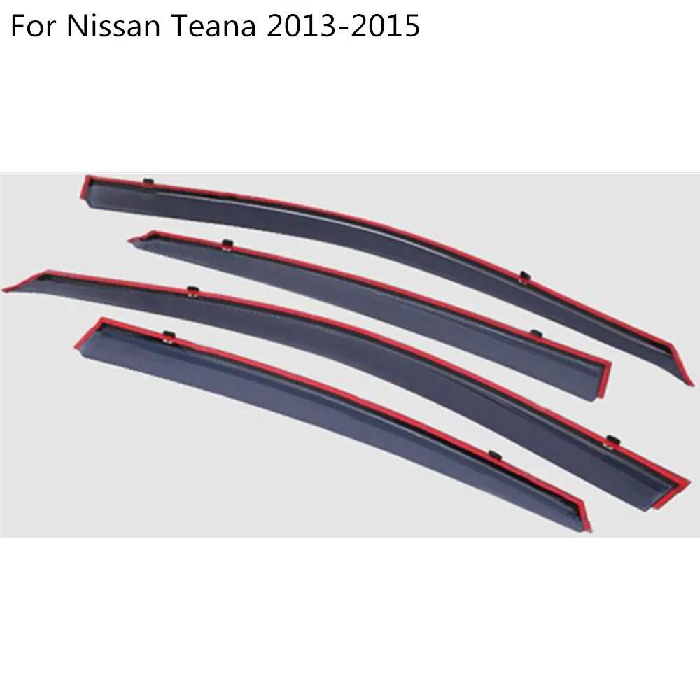 4 шт. пластиковые ветрозащитные стекла для Nissan Teana Altima 2013 2014 2015|Навесы и укрытия| |