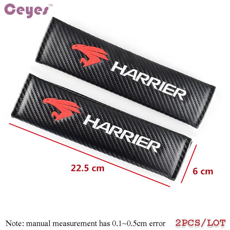 Ceyes авто Стайлинг чехол на автомобильный ремень безопасности автомобильные