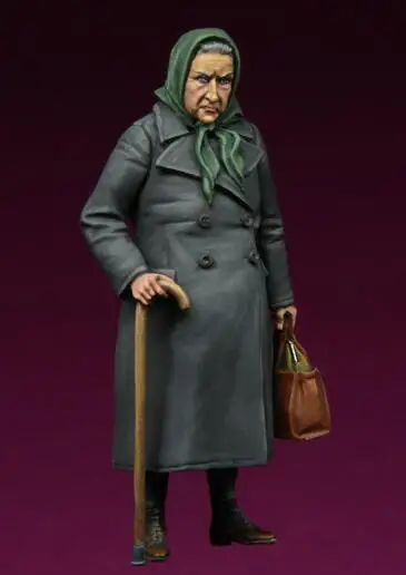 Зеленый 1/35 смоляная фигура Второй мировой войны, отдыхающий украинский военный большой набор модельных комплектов - Цвет: Зеленый