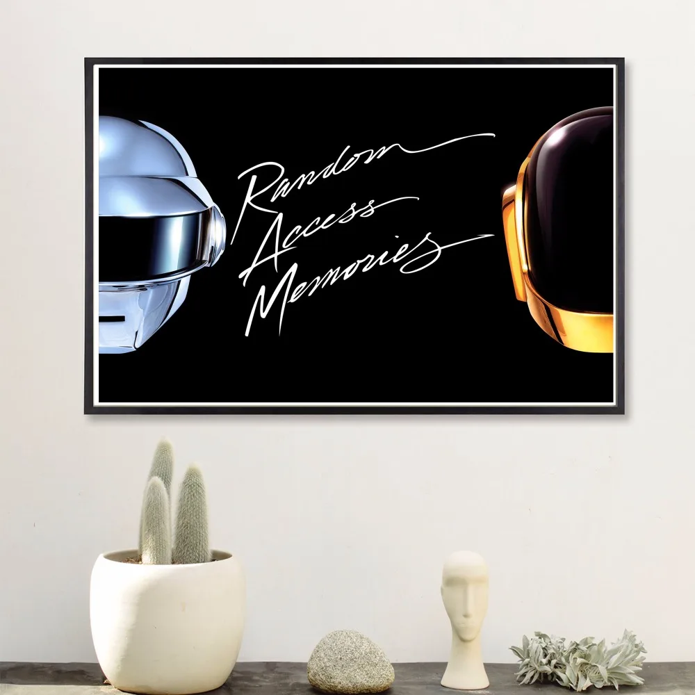 Daft панк случайный доступ воспоминания холст художественный Принт плакат