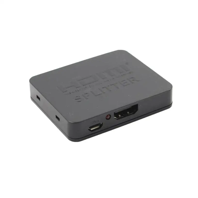 Цифровые кабели HIPERDEAL аудио видео кабель полезный Полный 3D 4k HDMI сплиттер 1x2 1 в 2