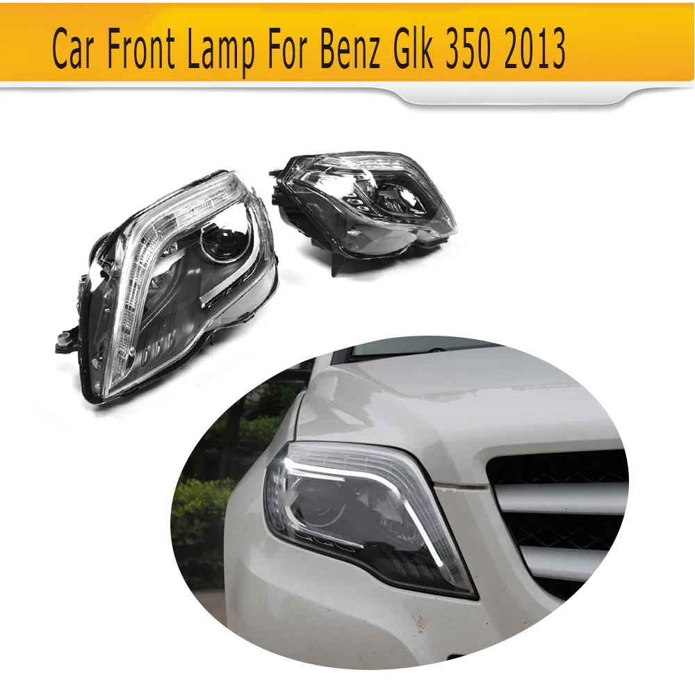 Налобный фонарь для автомобиля передняя фара Mercedes glk 350 2013|car headlamp|left hand drive carslamp