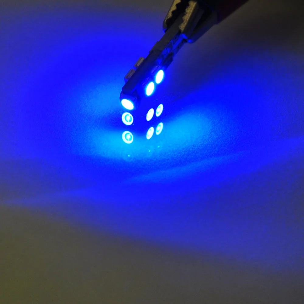 10 шт. белый теплый белого и синего цвета 58 70 73 74 T5 5SMD 3528 Светодиодный приборной