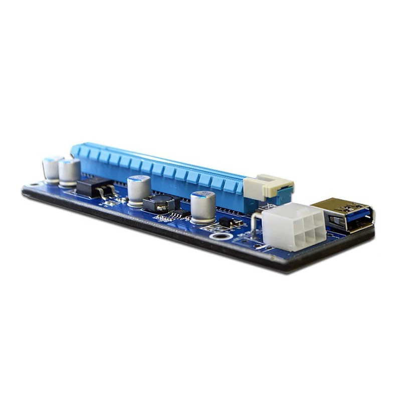 PCI Express e 1X к 16X кабель для майнинга USB 3 0 Биткоин Майнер машина X16 адаптер питания от