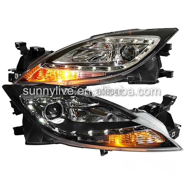 Для Mazda 6 светодиодная фара на 2011 2012 год LF|for mazda 6|mazda ledmazda |