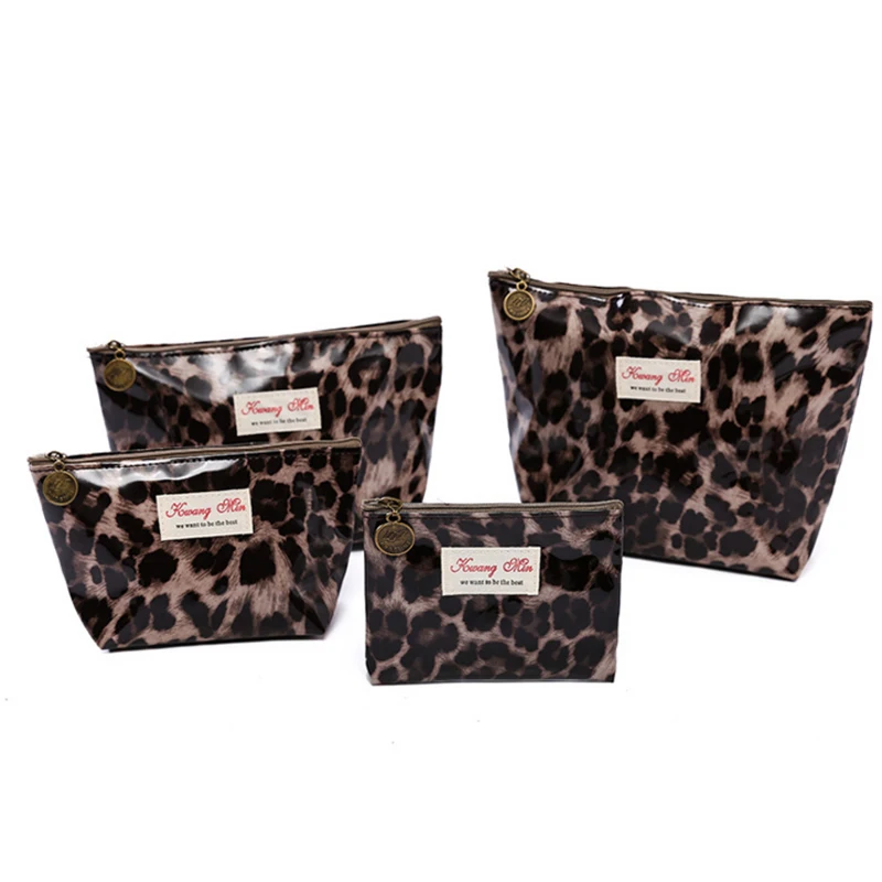 Женский кошелек с леопардовым принтом винтажный для мобильного телефона 4