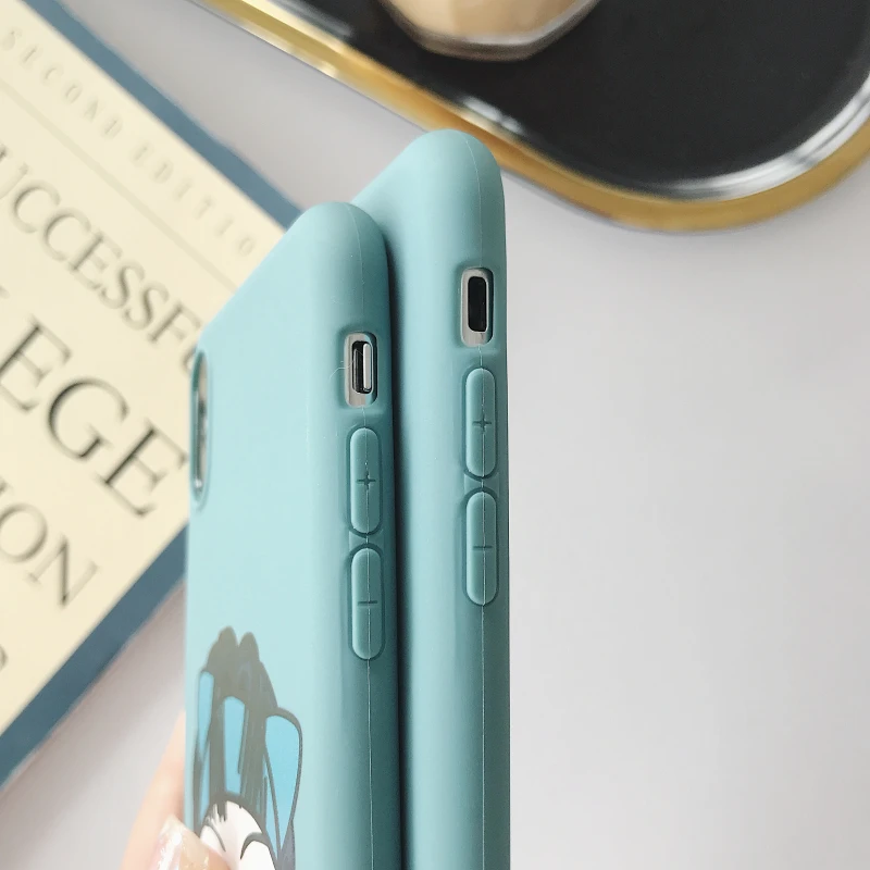 matte Painted young boy and girl soft tpu phone case for apple iphone 8 7 6 6S Plus X XS MAX XR 5S SE 5 back cover fundas shell |
