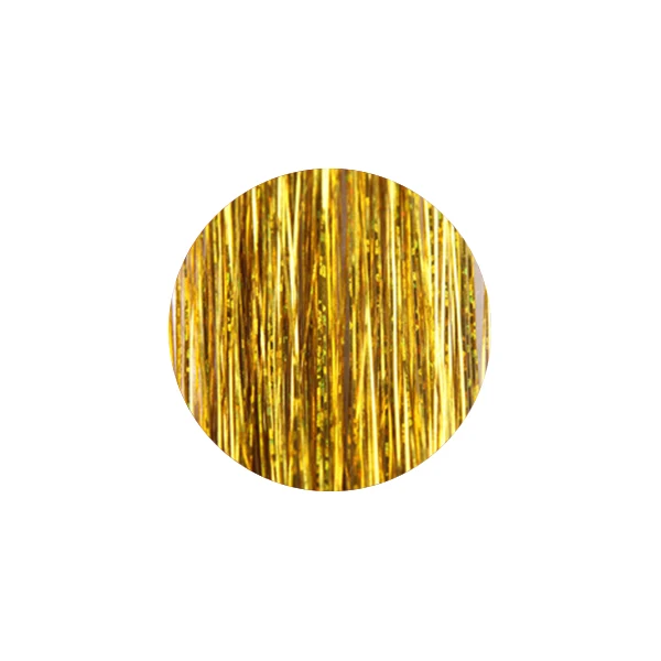 Gold Блестящие накладные волосы, Блестящие Блестки для волос с зажимом, накладные пряди волос, 1 шт., блестящие волосы - Цвет: Gold