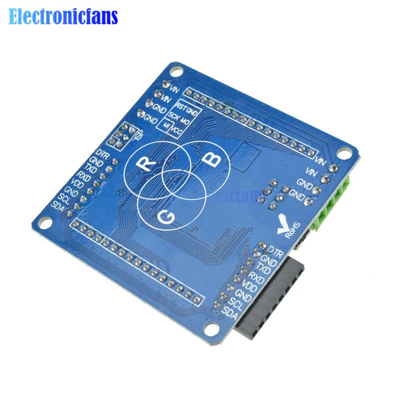 Полноцветный Радужный светодиодный драйвер duino V2.0 Matrix RGB для Arduino DIY | Электронные