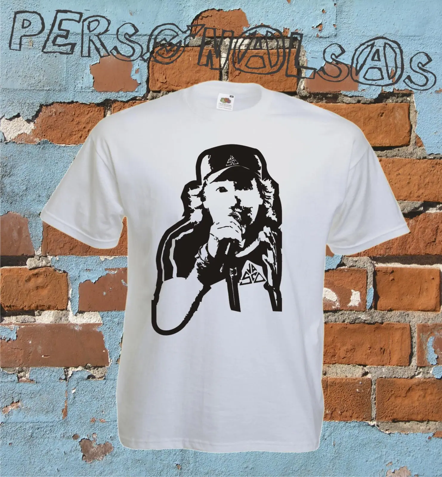 T-SHIRT VASCO ROSSI BLASCO music rock liga pausini italian style T1603 Cartoon t shirt men Unisex New Fashion tshirt Loose | Мужская
