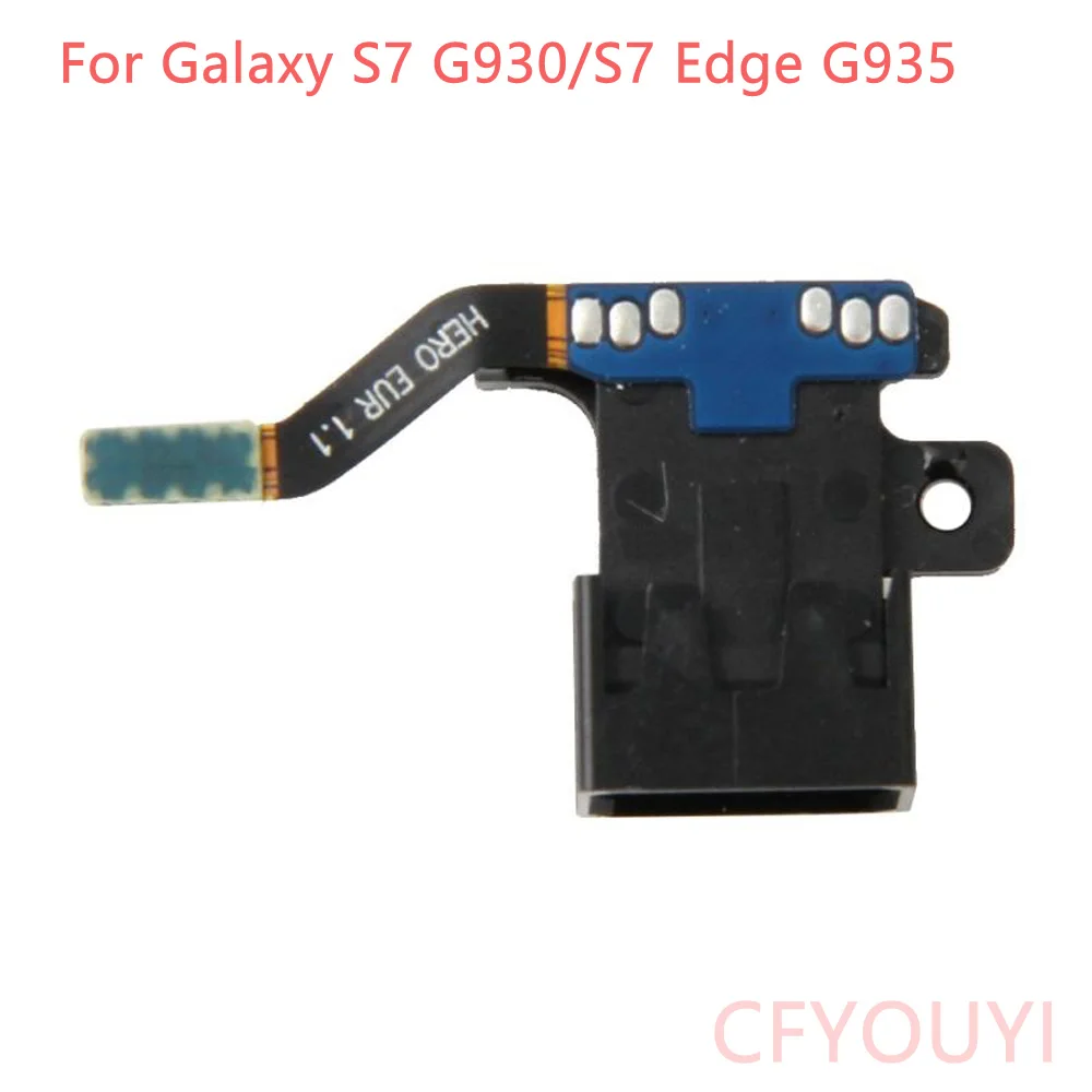 10 шт./лот S7 Edge G935 запасные части Разъем для наушников гибкий кабель Замена Samsung Galaxy