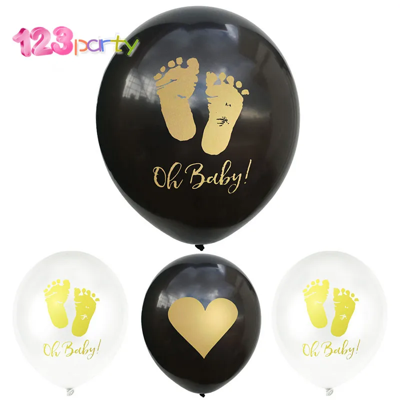 123 вечерние воздушные шары для маленьких детей с золотыми блестками блестящий