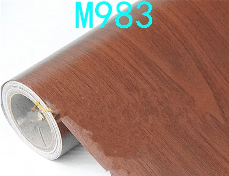 M983 Новинка 100 м* 90 см домашний Декор ПВХ деревянная зернистая утолщенная пленка, Боинг обои для кухни, шкафа, шкафа, мебели, наклейки на деревянную дверь - Цвет: M983