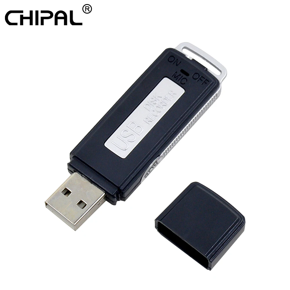 Профессиональный цифровой USB диктофон CHIPAL 8 ГБ мини WAV ручка для записи аудио MP3