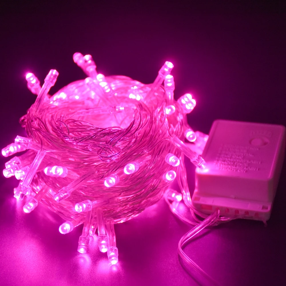 Фея светильник s 10 м 100LED строка светильник 110V 220V рождественских каникул гирлянда светильник s для дома вечерние Свадебные Рождественские украшения