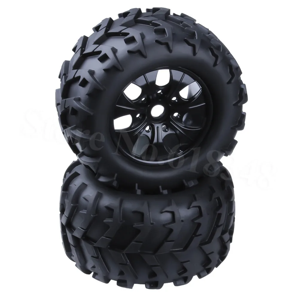 4 шт. 150 мм резиновые шины монстр-Трак RC 1/8 Bigfoot и колесные диски 17 Шестигранная