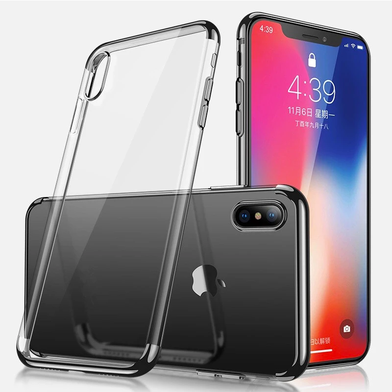 2019 чехол для Samsung S8 Plus S9 прозрачный мягкий силиконовый из ТПУ с покрытием задняя